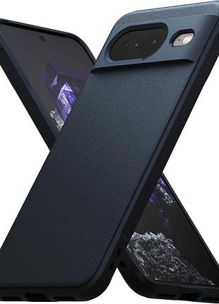 Чохол ringke onyx для google pixel 8, антивідбитки, надійне зчеплення, точні вирізи (темно-синій)