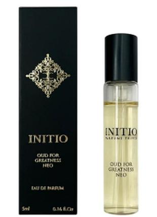 Initio parfums prives oud for greatness neo парфюмированная вода (mini)