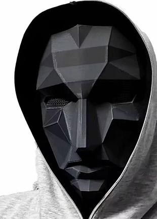 Маска из сериала игра в кальмара -ведущий. маска распорядителя игра в кальмара squid game купить