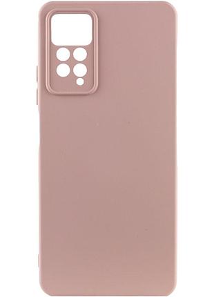 Чехол silicone cover lakshmi full camera (a) для xiaomi redmi note 11 pro 4g/5g / 12 pro 4g розовый / pink sand