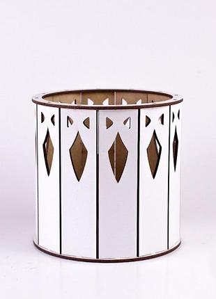 Подарочная коробка тубус с вырезами 2