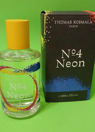 Thomas kosmala paris no4 neon eau de parfum 100 ml - свежий цитрусовый аромат для мужчин и женщин, парфюмы унисекс