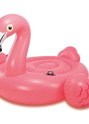 Надувной розовый фламинго
