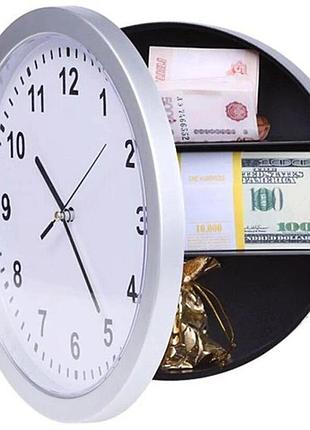Настенные часы сейф safe clock