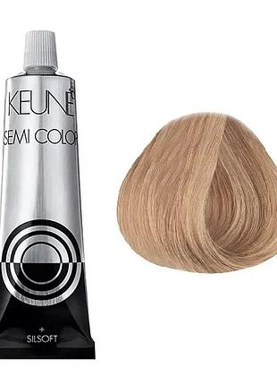 Краска тонирующая безаммиачная для волос keune semi color 9.25 very light pearly mahogan blonde 60 мл