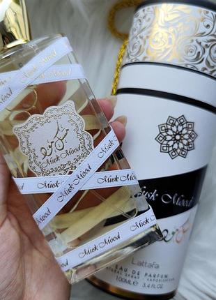 Парфюмерная вода унисекс lattafa musk mood​​​​​​​ 2мл распив оригинальной парфюмерии