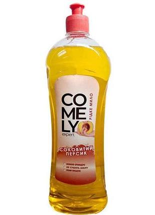 Жидкое мыло comely сочный персик пуш-пуш 1 л