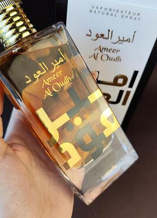 Парфюмерная вода унисекс lattafa ameer al oudh intense oud ​​​​​​​ 2мл распив оригинальной парфюмерии