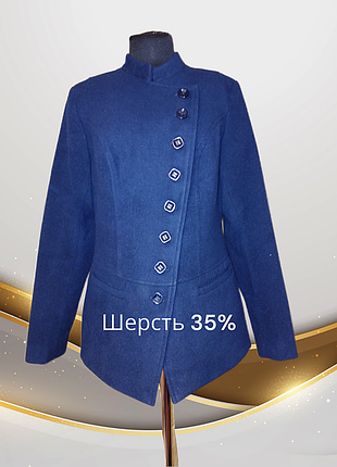 Новое брендовое шерстяное пальто полупальто шерсть