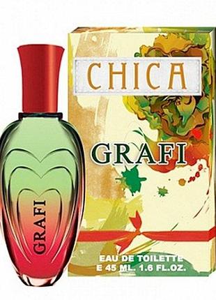 Туалетная вода женская chica grafi 45 мл