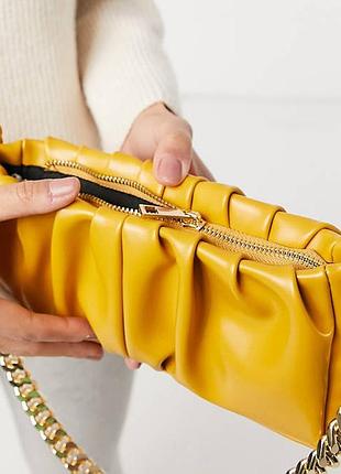 Сумка asos под золото asos