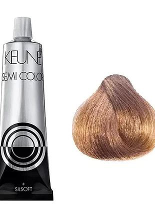 Краска тонирующая безаммиачная для волос keune semi color 8.3 light golden blonde 60 мл