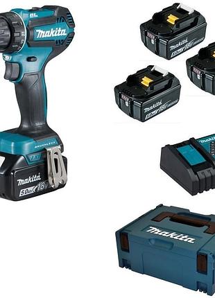 Makita ddf485rtj3 аккумуляторная дрель-шуруповерт новая!!!