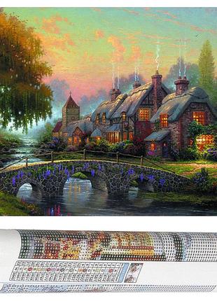 Набор алмазной мозаики (вышивки) springos 40 x 30 см dp0013