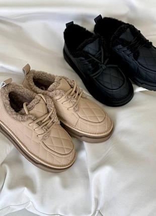 Стильні зимові черевички