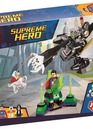 Конструктор bela супермен и крипто объединяют усилия (219 деталей) 10842