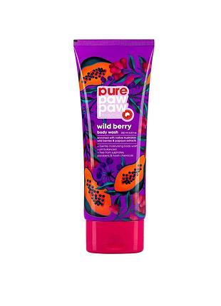 Гель для душу pure paw paw body care wild berry wash 200ml