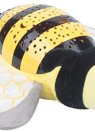 Мягкая игрушка с проектором пчелка