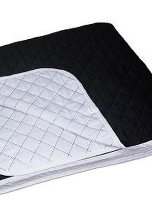 Покрывало шелковое 160х210 black&white