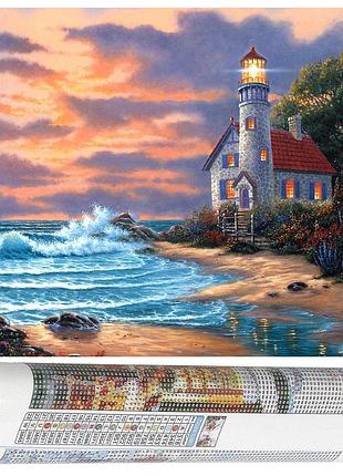 Набор алмазной мозаики (вышивки) springos 40 x 30 см dp0020