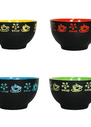 Vt-p-42140 бульйонниця барви ночі vittora, 650мл