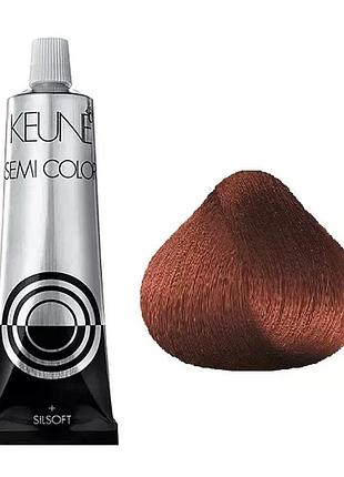 Краска тонирующая безаммиачная для волос keune semi color 4.76 ri purple mahogany brown 60 мл