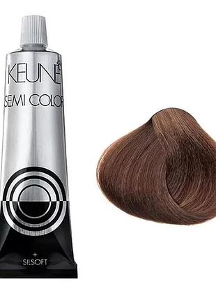 Краска тонирующая безаммиачная для волос keune semi color 6.3 dark golden blonde 60 мл