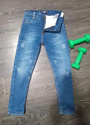 Джинсы теплые детские