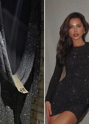 Красивезна сяюча святкова сукня нова h&m