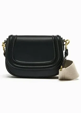 Женская сумка от бренда зара стильная сумка кросс боди zara