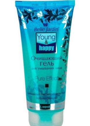 Гель для умывания belle jardin очищающий young&happy 200 мл (5907582902294)