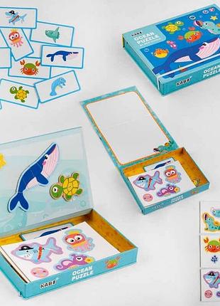 Пазли магнітні “морські жителі” с 47879