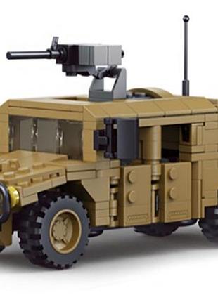 Конструктор pingao hummer военная техника бронемашына хамер (318 дет.) 40017