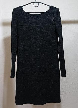 Платье с люрексом