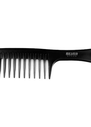 Гребень для волос с ручкой silver