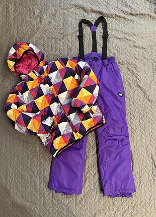 Зммова куртка reima пуховик двостороння 10 років