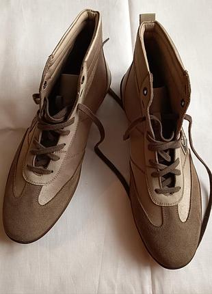 Кожаные мужские ботинки