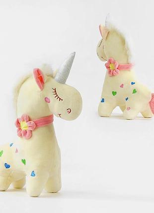 М'яка іграшка м 14325 (100) єдиноріг, висота іграшки 33 см. м 14325