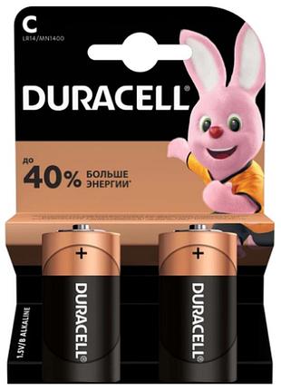Батарейка щелочная duracell lr14 (2 шт.)