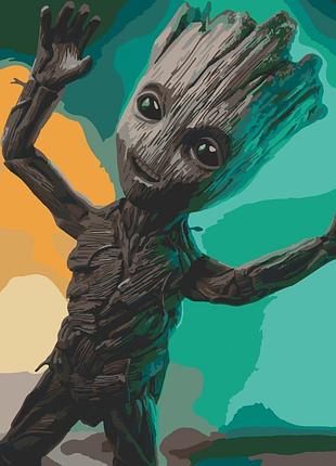 Картина по номерам "грут танцует" art craft 16003-ac 40х50 см