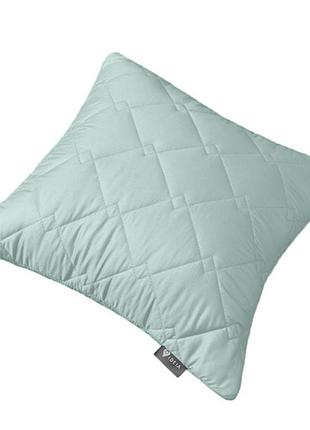 Подушка декоративная 45х45 стеганая качественная антиаллергическая, подушка 45*45 мята
