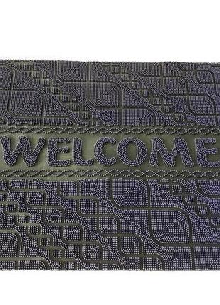 Коврик придверный 40 х 60 фиолетовый variomarket