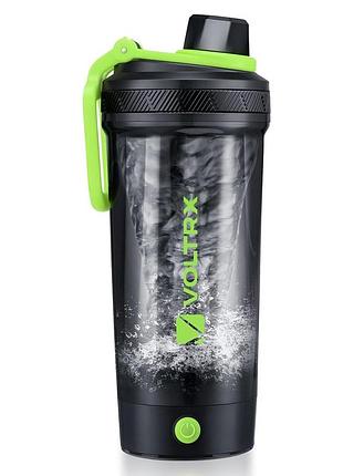 Шейкер спортивный электрический voltrx gallium, 600 мл, tritan, зелёный – для смешивания протеина