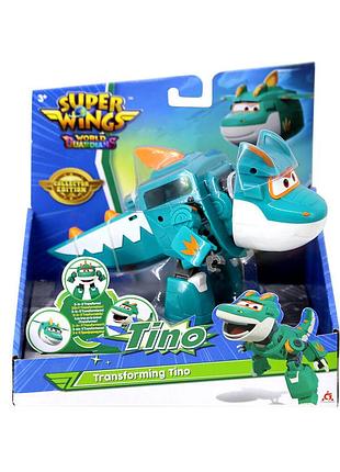 Фигурка-трансформер супер крылья тино трансформеры super wings tino тино оригинал