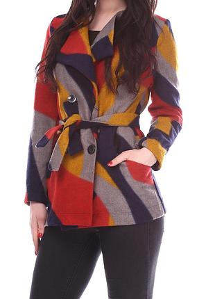 Кашемровий жакет, напів пальто 42 р, s