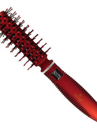 Расчёска для волос браш продувная silver style