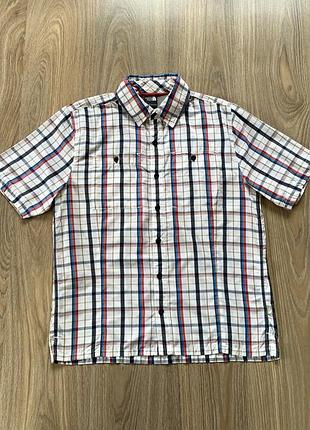 Мужская туристическая рубашка с короткими рукавами  the north face