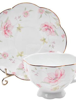 Чайний набір lefard лаура на 12 предметів 200 мл 920-108