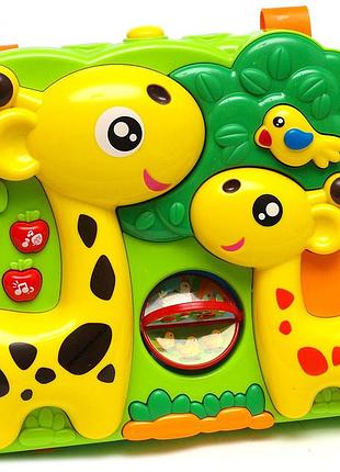 Музыкальный проектор ночник жираф