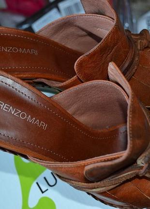 Босоножки  lorenzo-mari натуральная кожа  италия